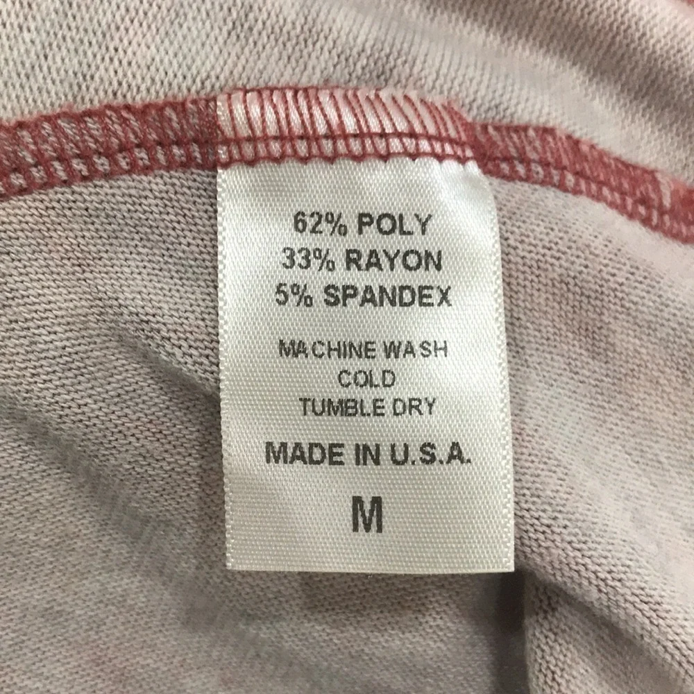 Jupee | Women’s Batwing Top, M, Red & White, Star Pattern - Picture 8 of 8